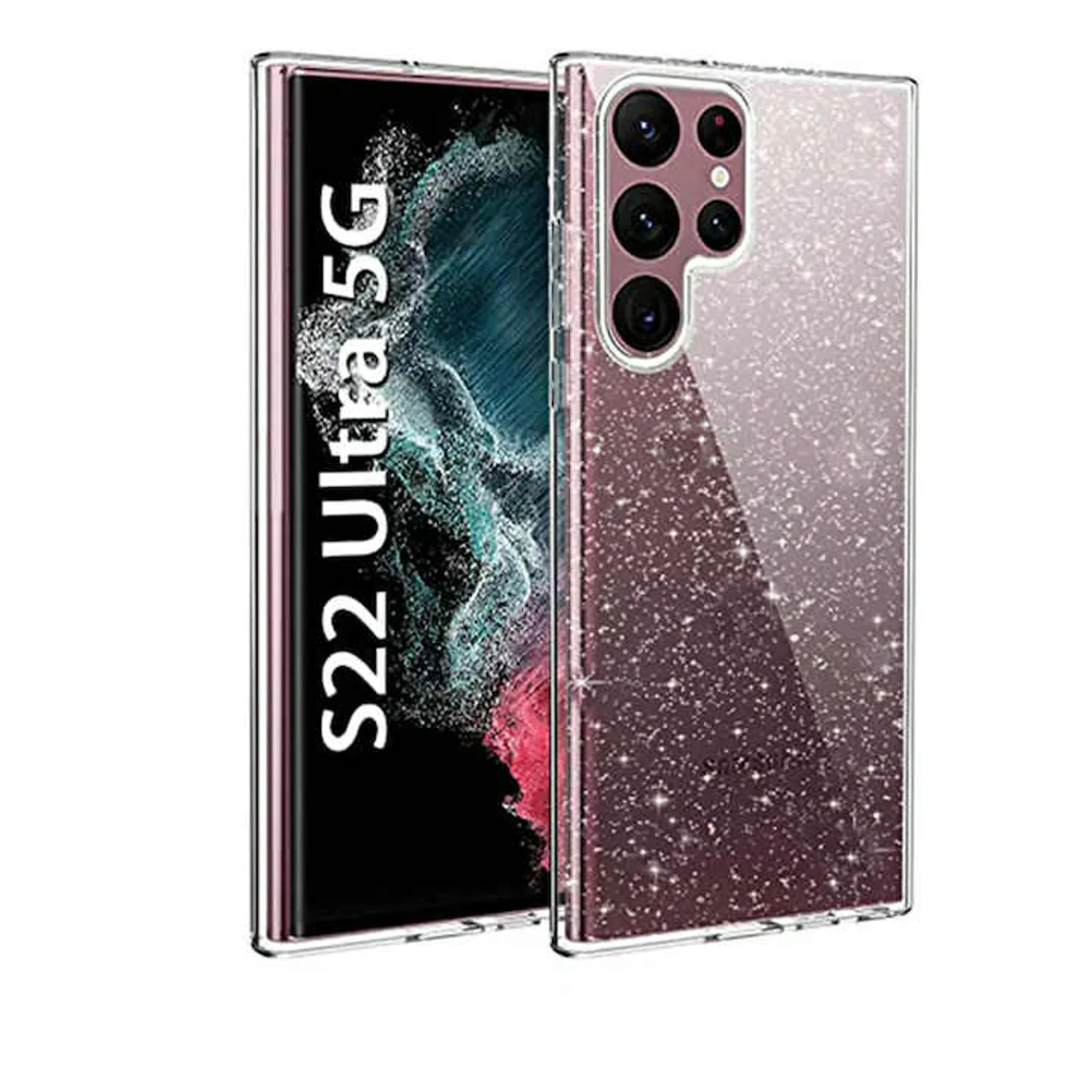 Szilikon csillogós Átlátszó tok, kompatibilis A55 készülékkel