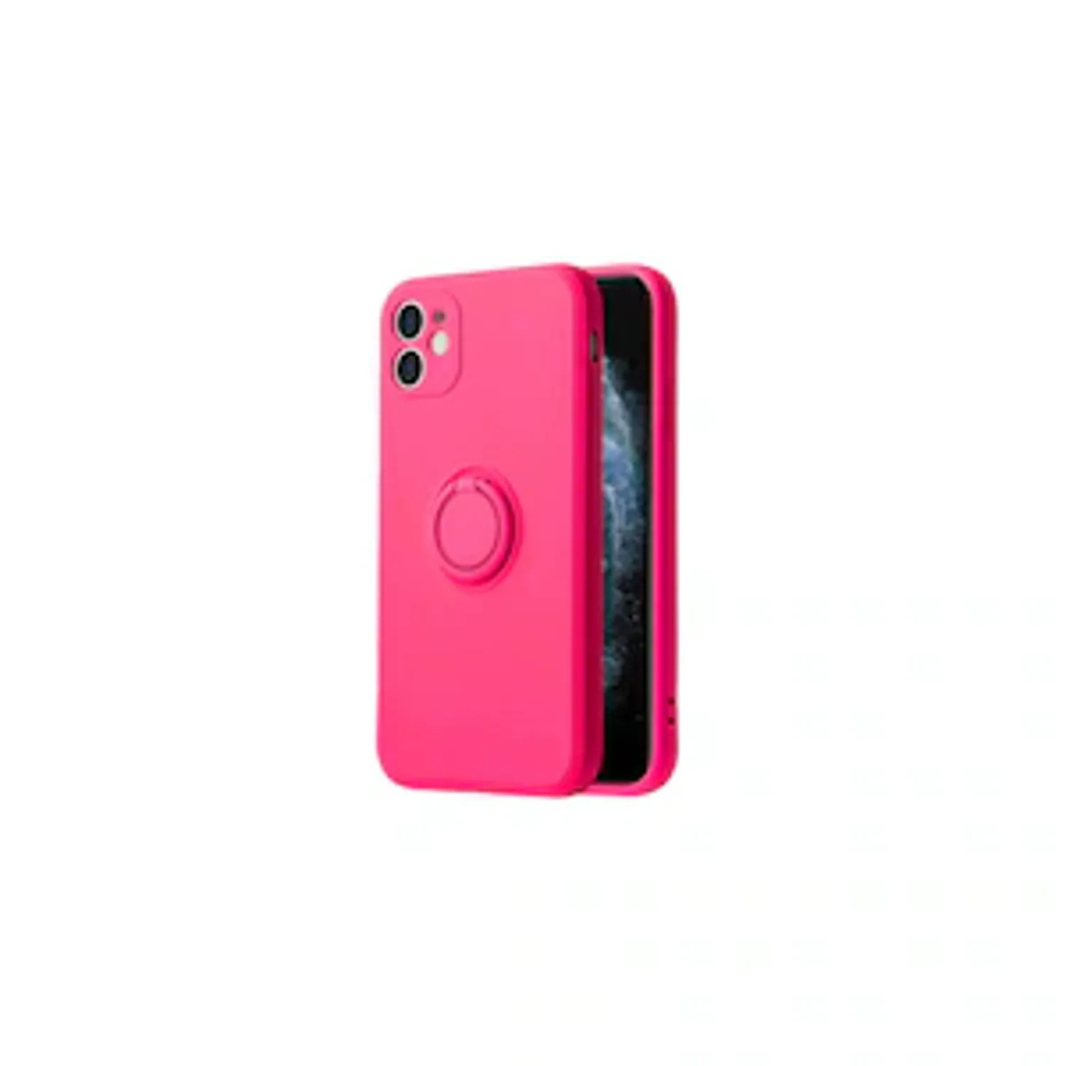 Ring Szilikon pink tok, kompatibilis iPhone 11 Pro készülékkel