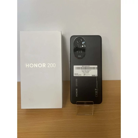 Honor 200 256GB, fekete színű (Használt)
