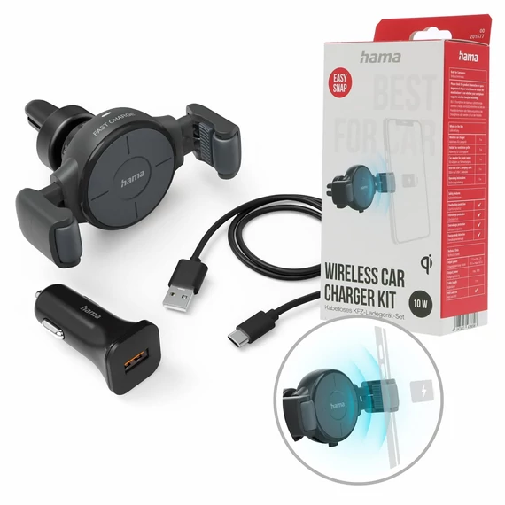 Hama Wireless Car Charger