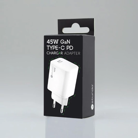 Hálózati töltő, mini GaN 45W